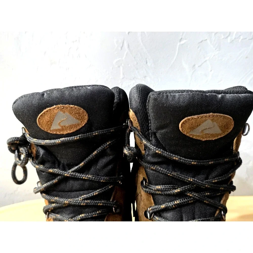 Ozark Trail Boots Men's Hiking Outdoor Waterproof Size 10 Brown‎